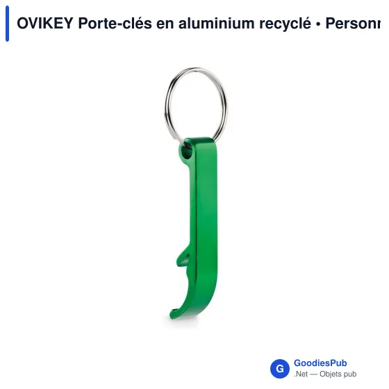 OVIKEY Porte-clés en aluminium recyclé - Image 2