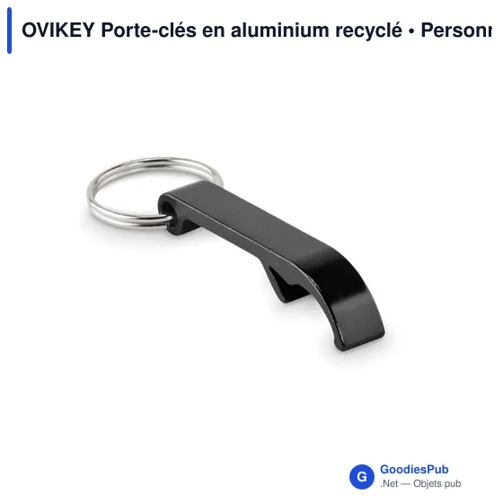 OVIKEY Porte-clés en aluminium recyclé - Image 7