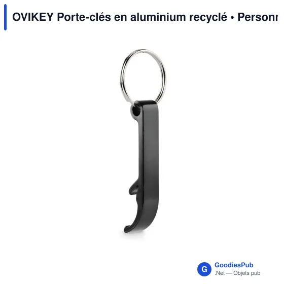 OVIKEY Porte-clés en aluminium recyclé - Image 8