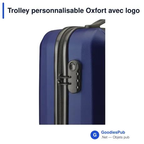 Trolley personnalisable Oxfort avec logo pour vos voyages d'affaires