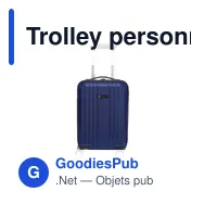 Trolley personnalisable Oxfort avec logo pour vos voyages d'affaires - Miniature 5