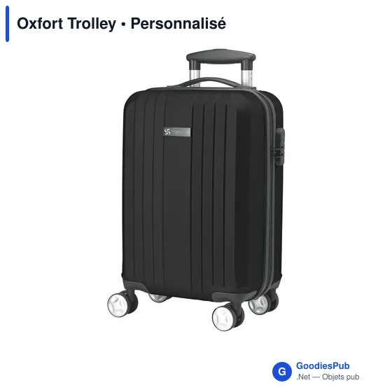 Trolley personnalisable Oxfort avec logo pour vos voyages d'affaires - Image 6