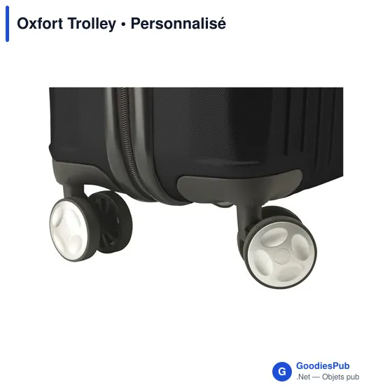 Trolley personnalisable Oxfort avec logo pour vos voyages d'affaires - Image 8