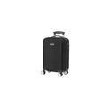 Variante noir - Trolley personnalisable Oxfort avec logo pour vos voyages d'affaires