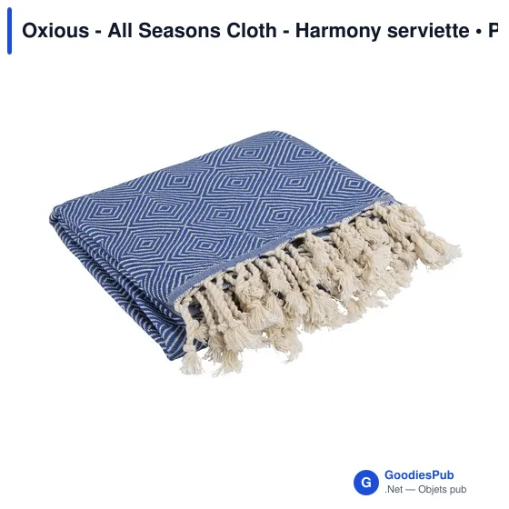 Serviette personnalisable Oxious - All Seasons Cloth avec logo - Image 1