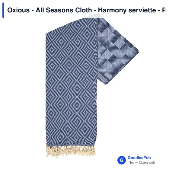 Serviette personnalisable Oxious - All Seasons Cloth avec logo - Image 2