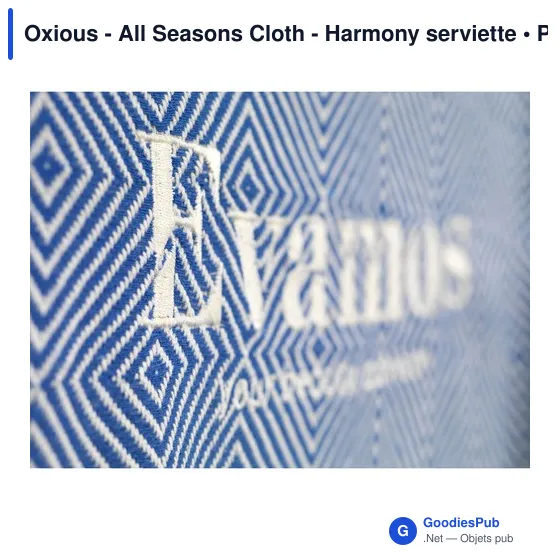 Serviette personnalisable Oxious - All Seasons Cloth avec logo - Image 6