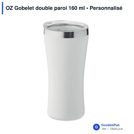 OZ Gobelet double paroi 160 ml - Image 1