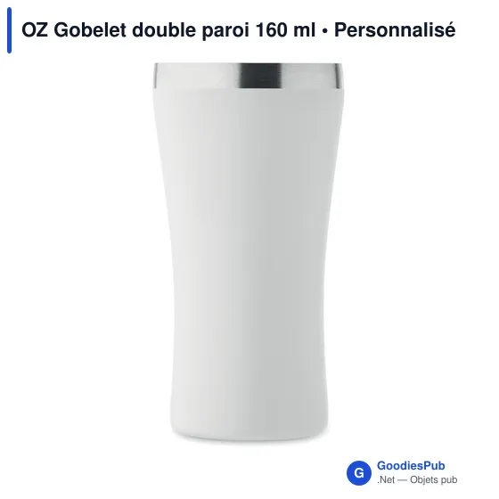 OZ Gobelet double paroi 160 ml - Image 2