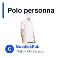Polo personnalisable pour homme avec logo - PACIFIC POLO HOMME - Miniature 12