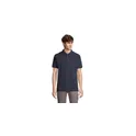 Variante french navy - Polo personnalisable pour homme avec logo - PACIFIC POLO HOMME
