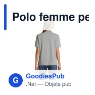 Polo femme personnalisable avec logo - PACIFIC WOMEN POLO - Miniature 11