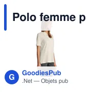 Polo femme personnalisable avec logo - PACIFIC WOMEN POLO - Miniature 3