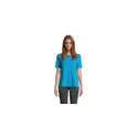 Variante bleu aqua - Polo femme personnalisable avec logo - PACIFIC WOMEN POLO