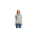 Variante gris pur - Polo femme personnalisable avec logo - PACIFIC WOMEN POLO