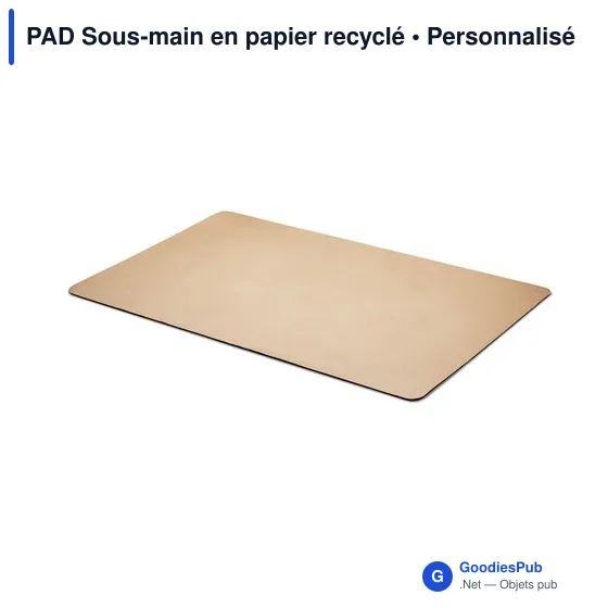 PAD Sous-main en papier recyclé - Image 1
