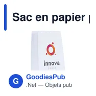 Sac en papier personnalisable A4 avec logo - Pagari Paper Bag - Miniature 5