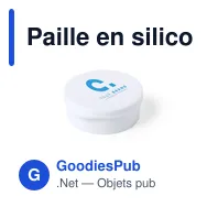 Paille en silicone personnalisable avec logo - Antibactérienne Ladix - Miniature 4