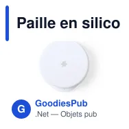 Paille en silicone personnalisable avec logo - Antibactérienne Ladix - Miniature 6