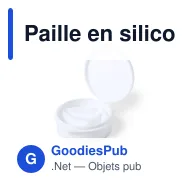 Paille en silicone personnalisable avec logo - Antibactérienne Ladix - Miniature 7