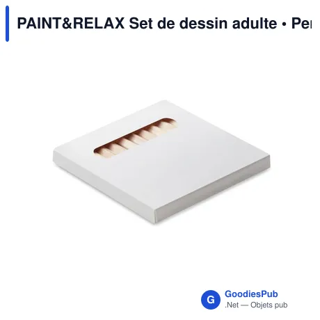 PAINT&RELAX Set de dessin adulte