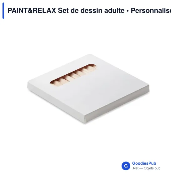 PAINT&RELAX Set de dessin adulte - Image 1