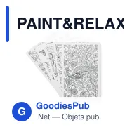 PAINT&RELAX Set de dessin adulte - Miniature 3
