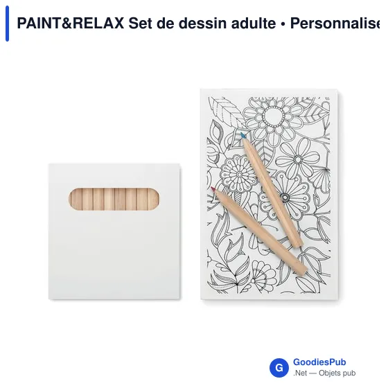 PAINT&RELAX Set de dessin adulte - Image 6