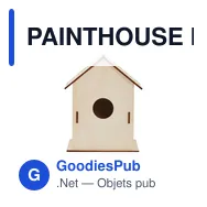 PAINTHOUSE Nichoir en kit - Miniature 4