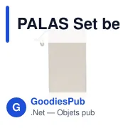 PALAS Set beach tennis en bois de ros - Miniature 4