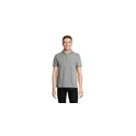 Variante gris - Polo unisexe personnalisable avec logo - SOL'S PALERMO