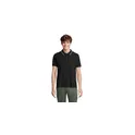 Variante noir - Polo unisexe personnalisable avec logo - SOL'S PALERMO