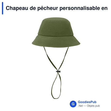 Chapeau de pêcheur personnalisable en nylon avec logo - PALMAR