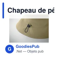 Chapeau de pêcheur personnalisable en nylon avec logo - PALMAR - Miniature 11