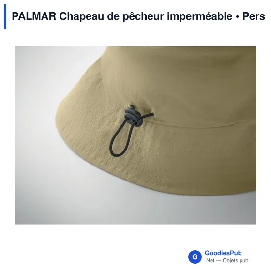 Chapeau de pêcheur personnalisable en nylon avec logo - PALMAR - Image 11