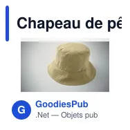 Chapeau de pêcheur personnalisable en nylon avec logo - PALMAR - Miniature 12