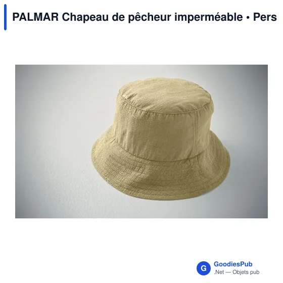 Chapeau de pêcheur personnalisable en nylon avec logo - PALMAR - Image 12