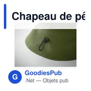 Chapeau de pêcheur personnalisable en nylon avec logo - PALMAR - Miniature 4