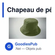 Chapeau de pêcheur personnalisable en nylon avec logo - PALMAR - Miniature 5