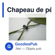 Chapeau de pêcheur personnalisable en nylon avec logo - PALMAR - Miniature 6