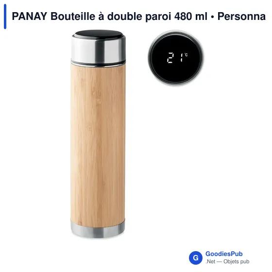 PANAY Bouteille à double paroi 480 ml - Image 1