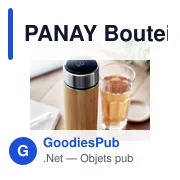 PANAY Bouteille à double paroi 480 ml - Miniature 5
