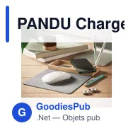 PANDU Chargeur sans fil bambou 15W - Miniature 10