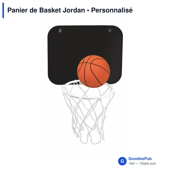Panier de basket personnalisable avec logo - Panier de Basket Jordan - Image 3