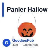 Panier Halloween Cowel - Miniature 1