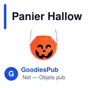 Panier Halloween Cowel - Miniature 2