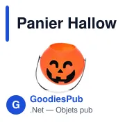 Panier Halloween Cowel - Miniature 4