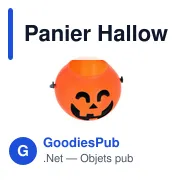 Panier Halloween Cowel - Miniature 5