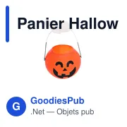 Panier Halloween Cowel - Miniature 6