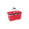 Variante rouge - Panier isotherme pliable personnalisable pour logo - Cassian